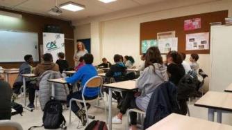 Le collège Les Caillols à Marseille accueille le module "Riskado"